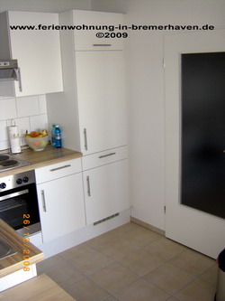 Küche in der Nordsee-Ferienwohnung in Bremerhaven - www.ferienwohnung-in-bremerhaven.de