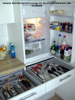 Küche in der Nordsee-Ferienwohnung in Bremerhaven - www.ferienwohnung-in-bremerhaven.de