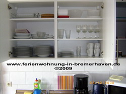 Küche in der Nordsee-Ferienwohnung in Bremerhaven - www.ferienwohnung-in-bremerhaven.de